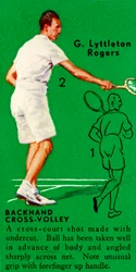 G. Lyttleton Rogers - Vôlei Crosshand, c1935.