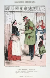 Guarda Nacional Auxiliar, Cerco a Paris, Guerra Franco-Prussiana, 1870-1871.