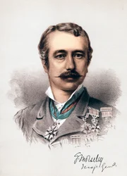 Garnet Joseph Wolseley, Visconde Wolseley, soldado britânico nascido na Irlanda, c1880