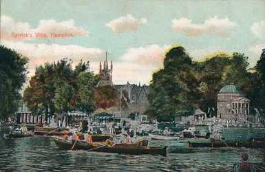 Garricks Villa, Hampton, c1910, EUA