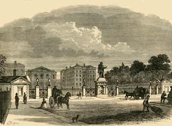 Portal do Hospital Foundling, c1876.