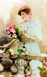 Gaynor Rowlands 1883-1906, atriz inglesa, início do século XX