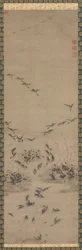 Gansos que retornam a casa, 1500s.