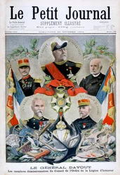 General Davout e membros do Conselho da Legião dHonneur, 1901