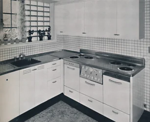 General Electric Company - A cozinha, 1940