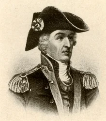 General Francis Marion, de casaco com gola alta e colete, c1770, 1937.