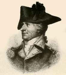 General Philemon Dickinson, mostrando casaco de corte alto, c1780, 1937.