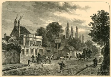 Vista geral da cidade velha de Kentish, 1820, c1876.
