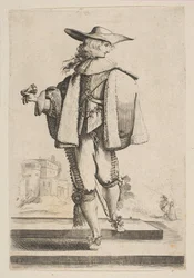 Cavalheiro com uma luva, 1629.