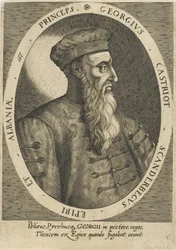 George Castriot 1405-1468, conhecido como Skanderbeg, c. 1620