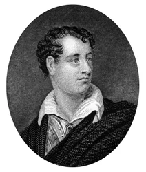 George Gordon Byron, poeta anglo-escocês e figura de destaque no romantismo, 1877