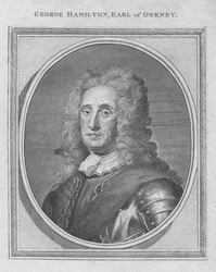 George Hamilton, conde de Orkney, 1787.