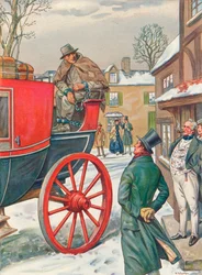 George Loveless 1797-1874 acorrentado de Dorchester a uma prisão, 1834, 1934