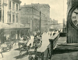 George Street, Sydney, 1901.