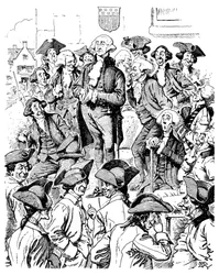 George Washington tentando contar uma mentira, 1901