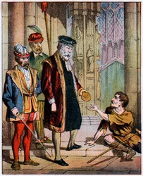 George Wishart, reformador escocês do século XVI e mártir, meados do século XIX.