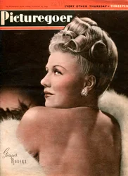 Ginger Rogers 1911-1995, atriz americana, 1945