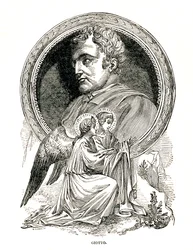 Gioto di Bondone, pintor e arquiteto italiano, 1893