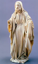 Deus Pai, marfim flamengo anônimo, 1400-1425