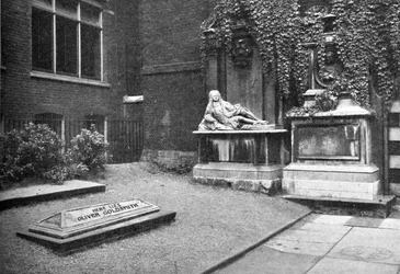 Goldsmiths Monument no templo, 1907