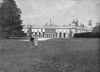 Casa de Goodwood, Sussex, c1896.