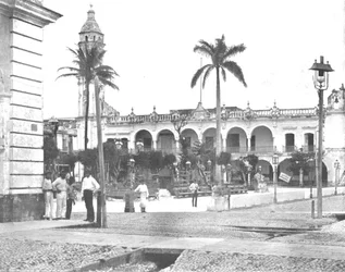 Palácio do Governador, Vera Cruz, México, c1900.