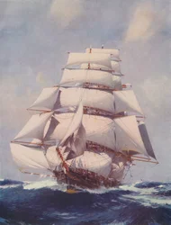 Graciosamente Montando nos Mares, 1936