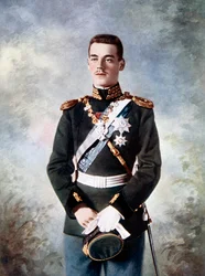 Grão-Duque Michael Alexandrovich da Rússia, final do século XIX e início do século XX