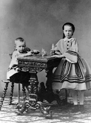Grão-Duque Sergei Alexandrovich e Grã-Duquesa Maria Alexandrovna da Rússia, 1860