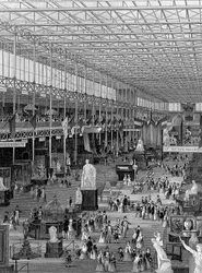 Grande exposição no Palácio de Cristal, Hyde Park, Londres, 1851