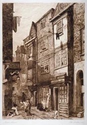 Great Shire Lane, Cidade de Londres, 1793