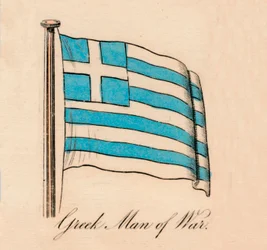 Homem grego da guerra, 1838
