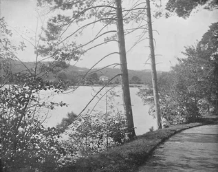 Ilha Verde, Lake George, Nova York, c1897.