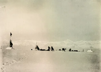Grisi Depot, latitude 82 ° 45 sul, c1908, 1909.