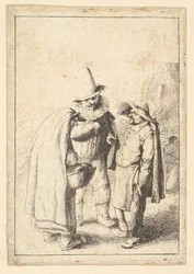 Figuras grotescas, 1610-85.