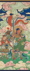 Guan Yu, por volta de 1700.