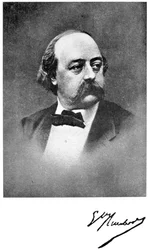 Gustave Flaubert, romancista francês, século XIX