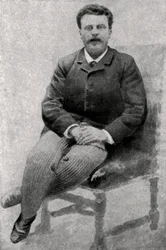 Guy de Maupassant, autor francês, 1890