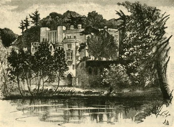 Caras Cliff, 1898.