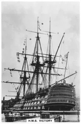 Vitória do HMS, Portsmouth, Hampshire, 1936