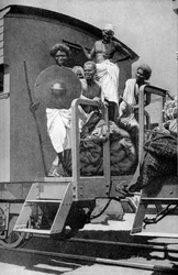 Povo Hadendoan, África Oriental, 1922