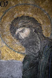 Mosaico Hagia Sophia Deesis - João Batista de Istambul Turquie