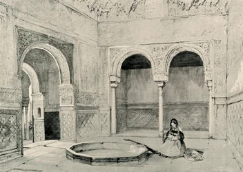 Salão das Abencarages, século XIX, 1907.