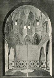 Salão das Abencarages, século XIX, 1907.
