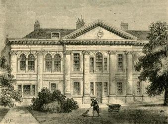 Hall of the Carpenters Company, c1872.