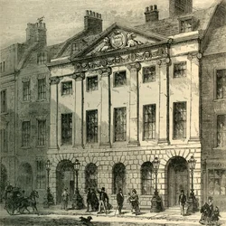 Salão da empresa Skinners, c1872.