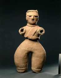 Figura Haniwa de uma Mulher, c. 500s.