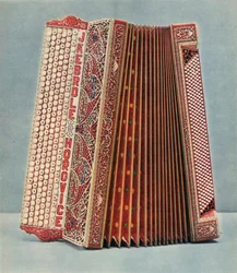 Harmônica feita por Joseph Kebrdle, Horovice, 1948.