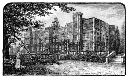 Casa Hatfield, Herfordshire, 1900