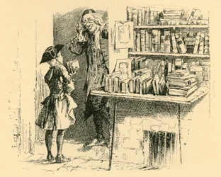 Ele conseguiu economizar o suficiente para comprar dois volumes, 1907.